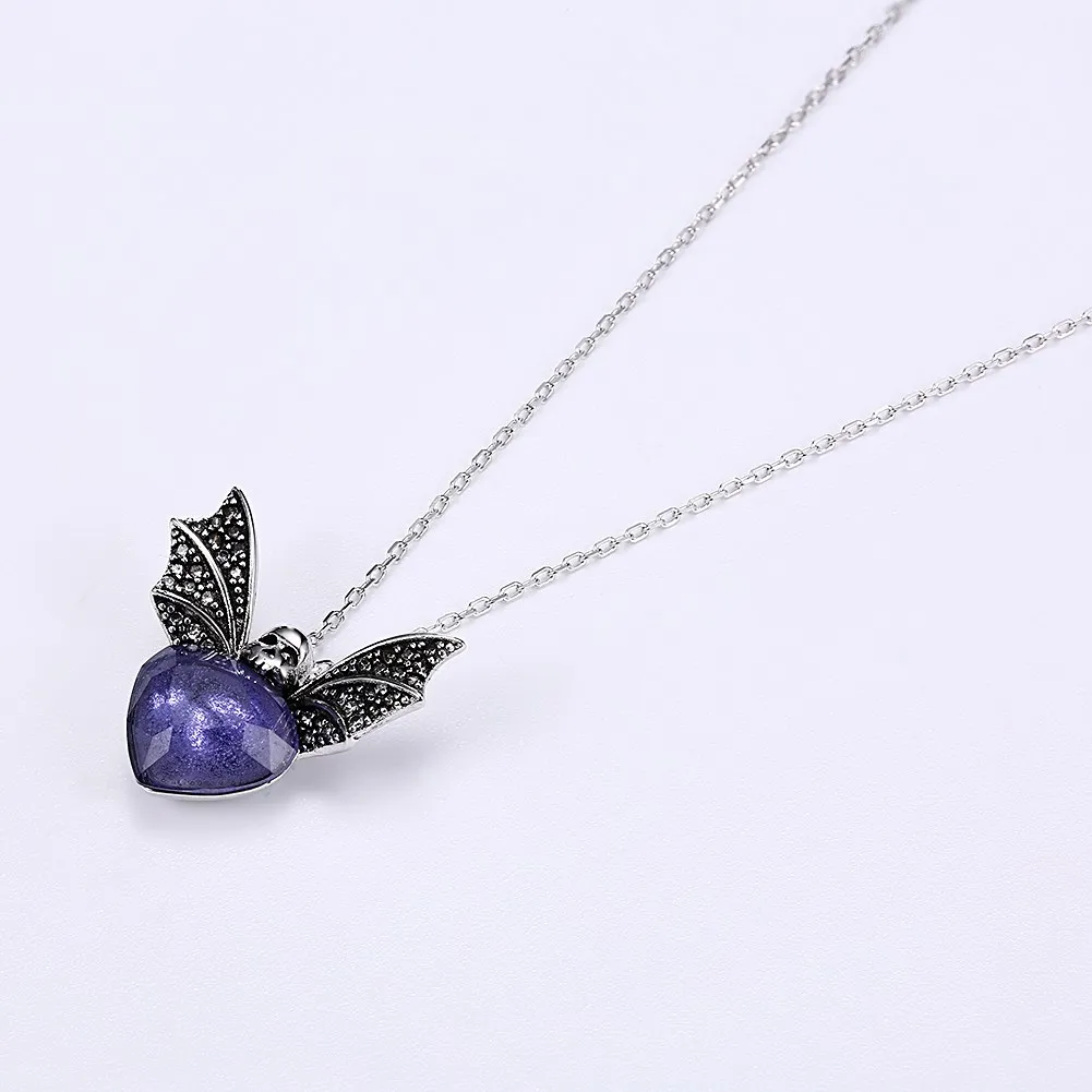 INALIS новый стиль 925 пробы Серебряные Кристаллы от Swarovski Ласточка летучая мышь