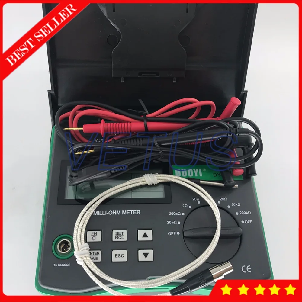 Микроомметр DY4106 с низким сопротивлением|micro ohm|micro ohm meterresistance tester meter |