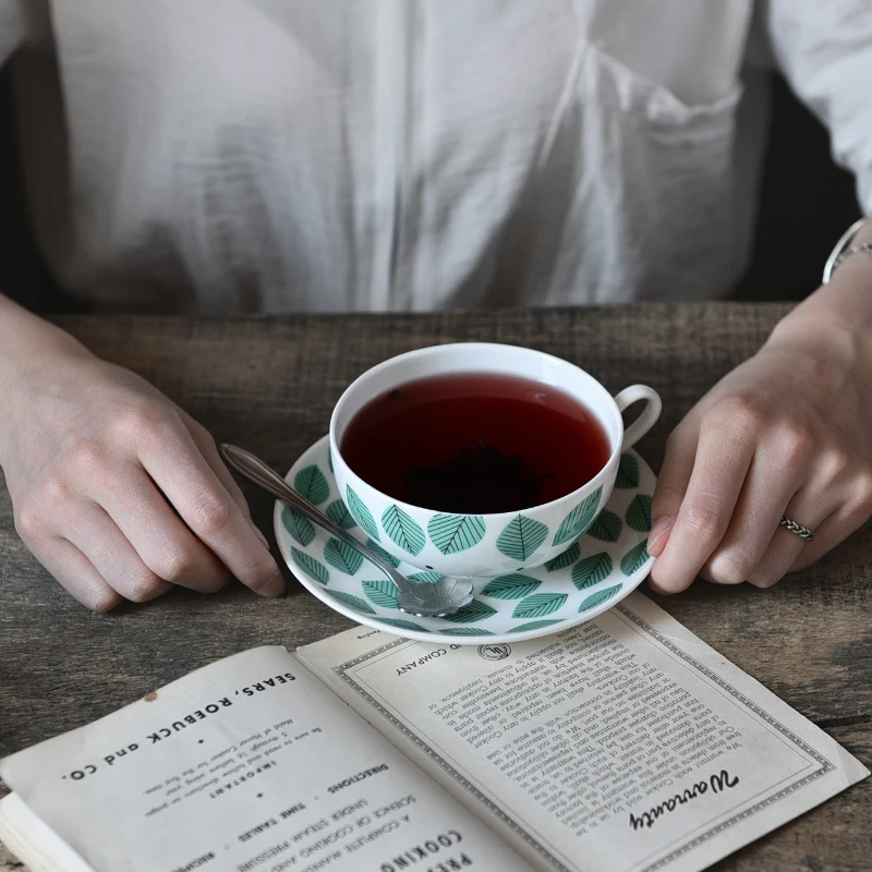 200 мл в скандинавском стиле кофейная чашка с блюдцем Набор для дома керамическая