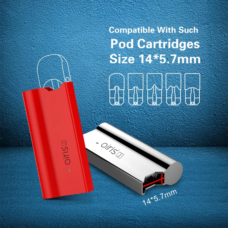 Оригинальный Airistech J Vape Pod испаритель для Нико соль стручок мод Системы