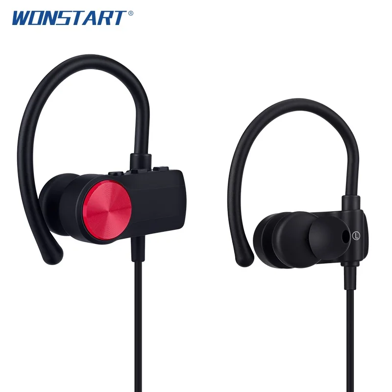 Wonstart V8 шейным Беспроводной наушники спортивные Bluetooth с микрофоном гарнитура fone de