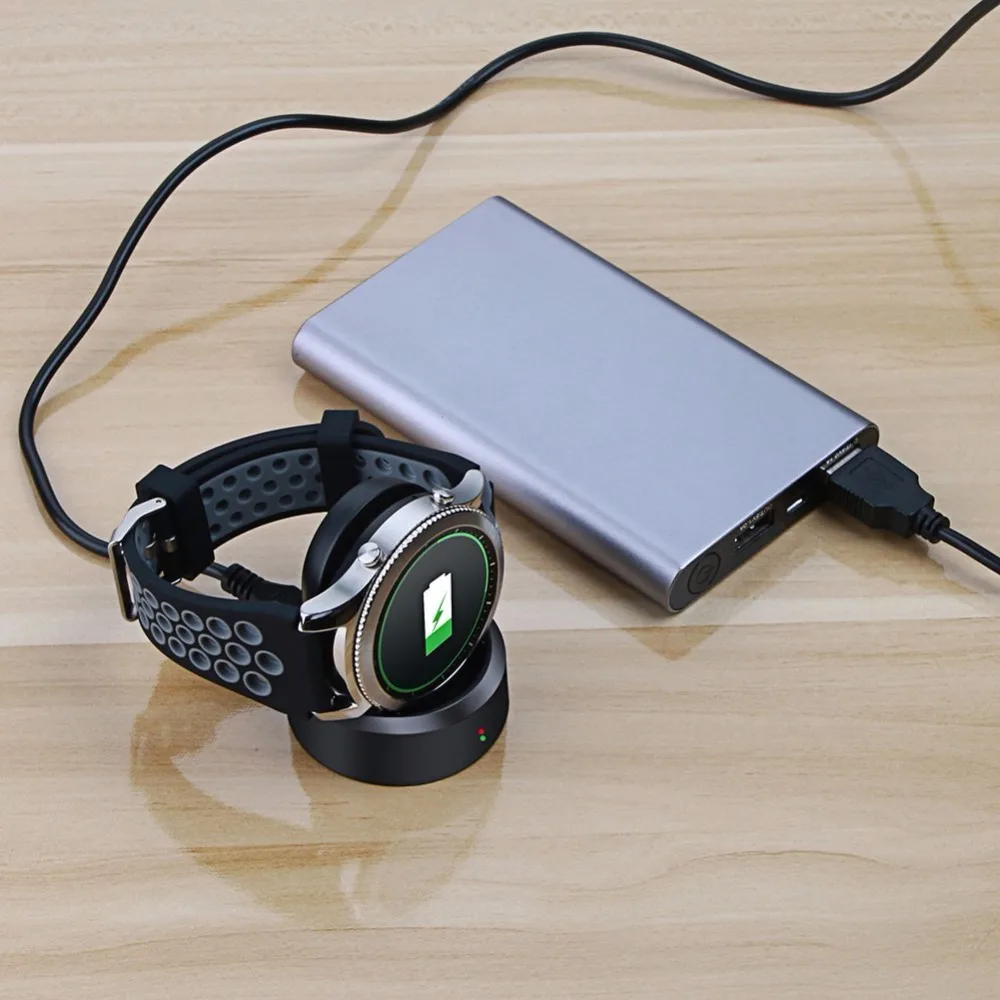 JKing Беспроводной QI charging Dock Колыбели Зарядное устройство для Samsung Шестерни S2/S3