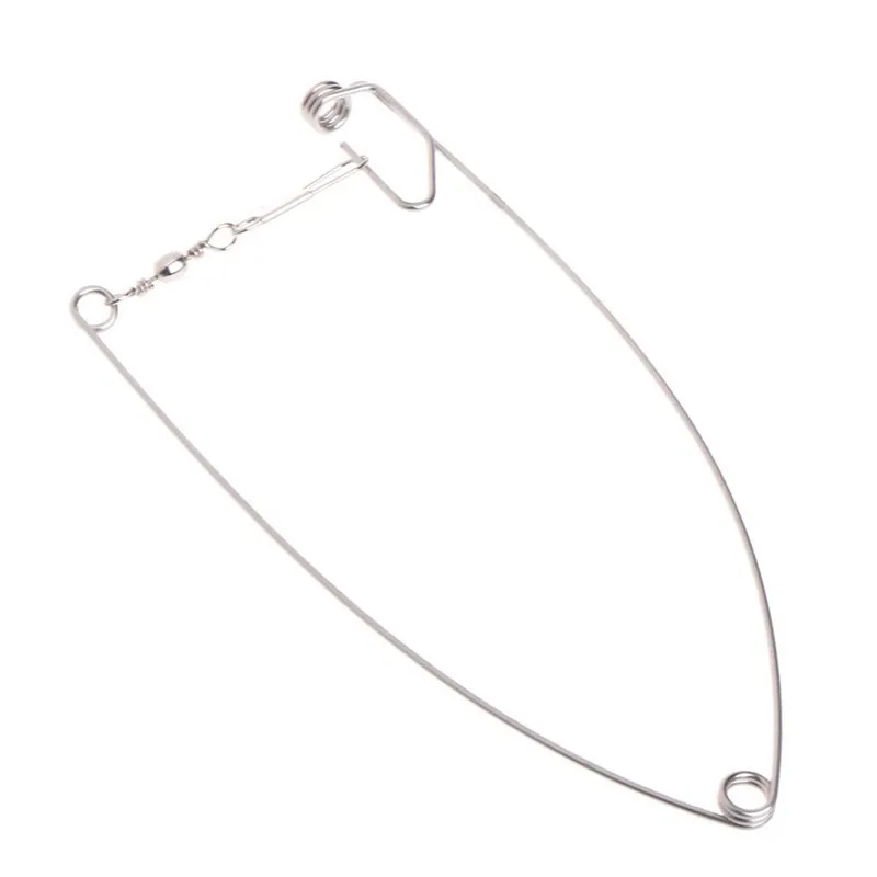 5Pcs/lot Automatic Fishing Spring Hook Stainless Steel Lazy Artifact Universal Full Speed All The Water Fishing Supplies 2019new