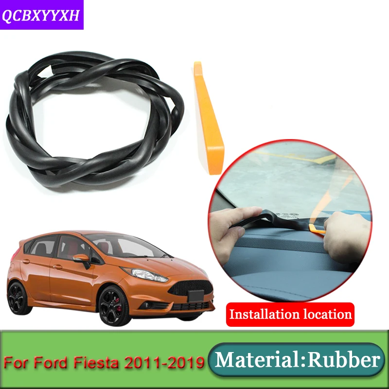 Автомобильный стайлинг для Ford Fiesta 2011 2019 противостандартная пылезащитная лента
