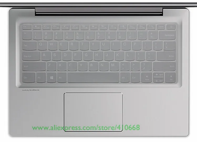 Clear 14-дюймовый чехол-клавиатура для ноутбука lenovo ideapad 320 320S yoga 520 520s 720s 720S-14IKB 520-14isk S340 S540 14" - Цвет: Clear