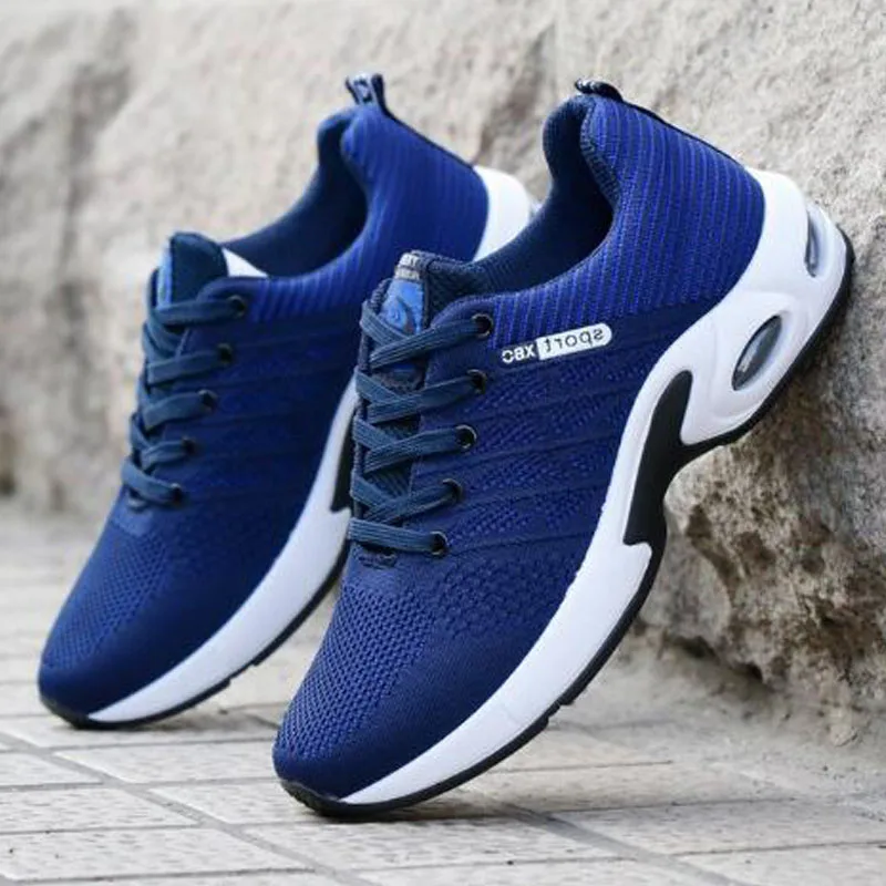 Men's Sports Shoes 2019 New Flying Woven Walking Shock Absorption Comfortable Breathable Fashion Lace-Up Fpptwear | Обувь