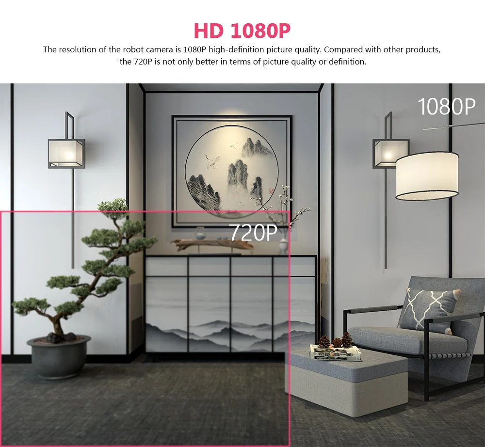 INQMEGA 1080P облачная IP камера робот интеллектуальная камера Wi-Fi робот камера Домашняя безопасность беспроводная CCTV камера