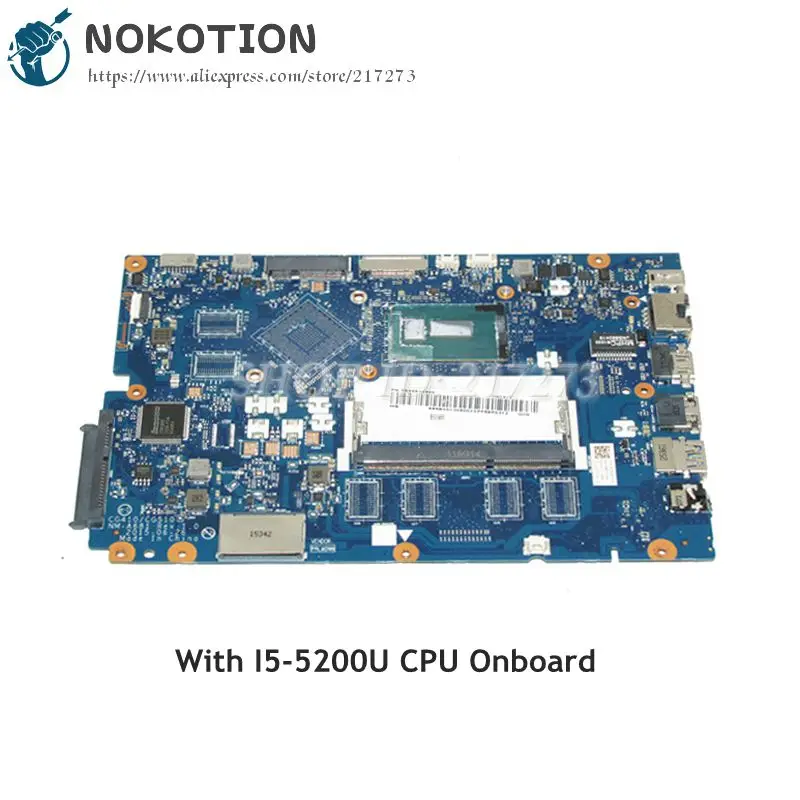 Материнская плата NOKOTION CG410 CG510 для ноутбука Lenovo Ideapad 100 15IBD|Материнские платы| |
