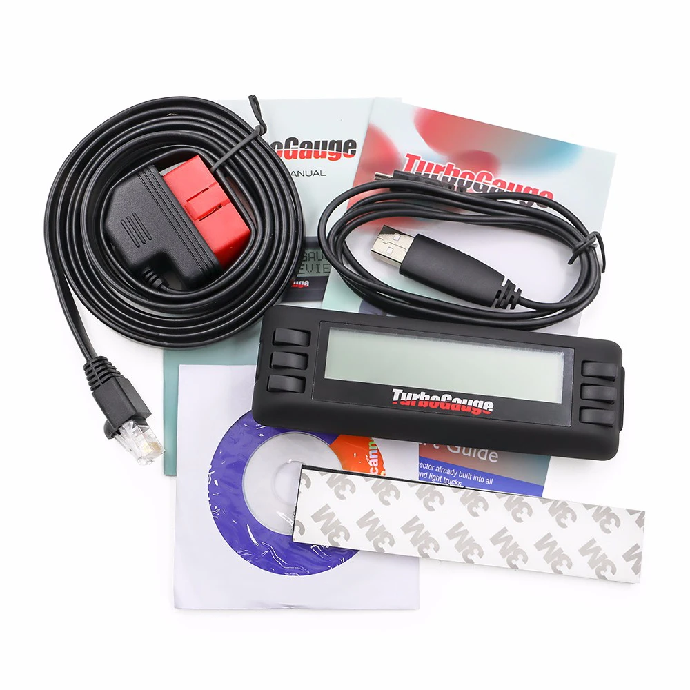 2018 New TurboGauge IV Auto trip Computer Scan Tool Digital Gauge 4 in 1 Vehicle OBDII/EOBD car computer | Автомобили и мотоциклы