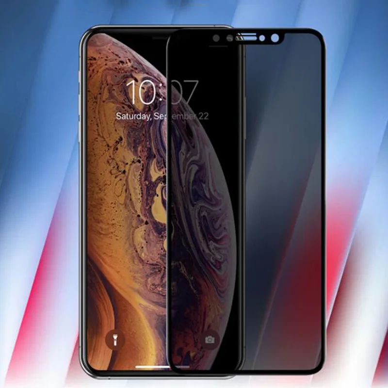 Оригинальное закаленное стекло для Apple iPhone XS Max XR защита экрана с защитой от