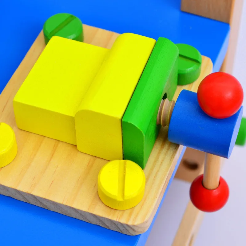 Wooden Toys Disassembly Tools Chairs Nuts Assemblies Luban Intellectuals Learning for Children | Игрушки и хобби