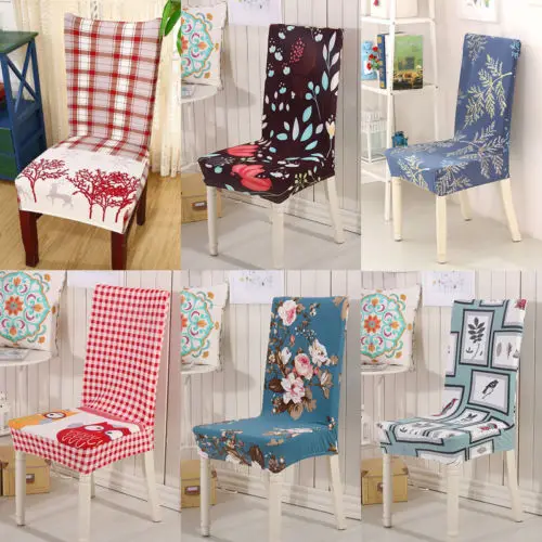 Съемный эластичный спандекс декоративный Чехол для стула столовой свадьбы