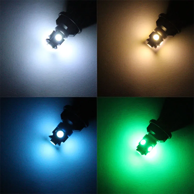 T11 T4W 5 светодиодный 5050 SMD 233 BA9S крышка Bayonet DC 12V Внутренняя купольная лампа для