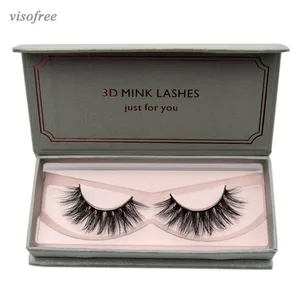 Visofree Искусственные ресницы 1 пара 3D накладные ресницы полный объем норковые ресницы легкие мягкие ресницы для наращивания