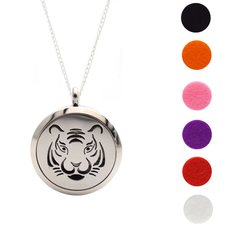 Тигр therapтерапия эфирное масло колье аромараспылитель из нержавеющей стали для
