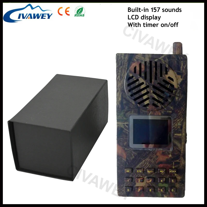С 80 м 120 Пульт дистанционного управления усилитель охотничьи птицы звуки mp3 плеер