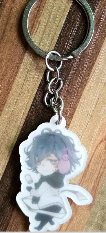 Аниме брелок Diabolik Lovers Komori Yui Ayato Sakamaki Syu Sakamaki Reiji кулон брелок для ключей Portachiavi kulcstarto - Цвет: M903