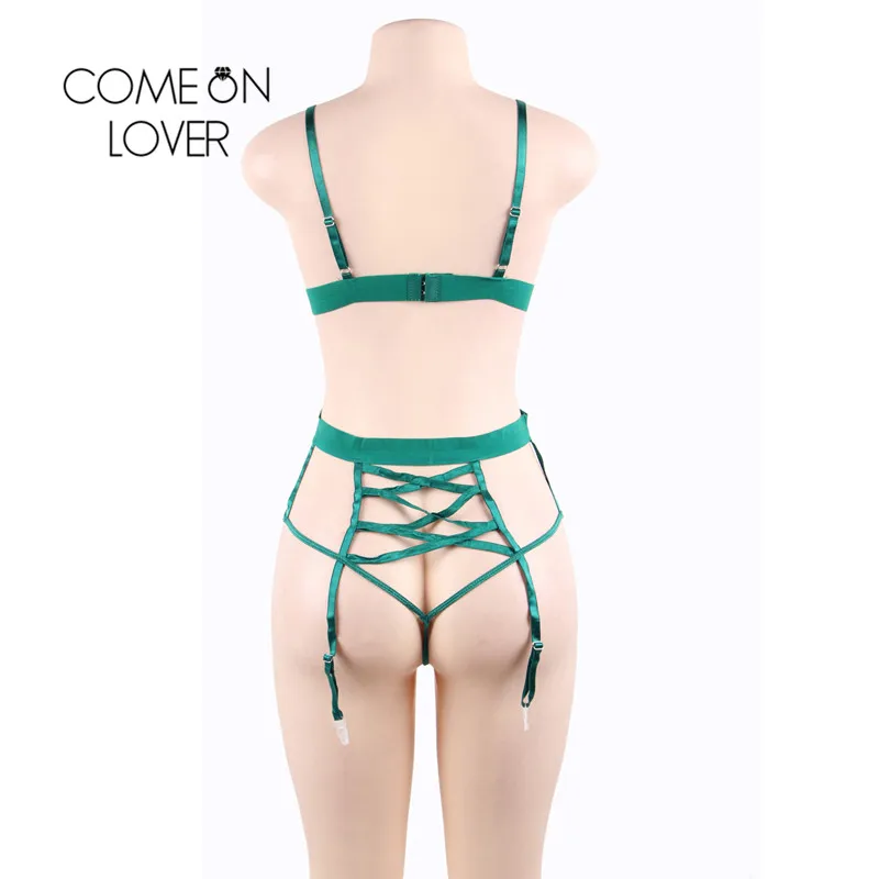Comeonlover Новое поступление женское нижнее белье Кружевное боди на бретельках без