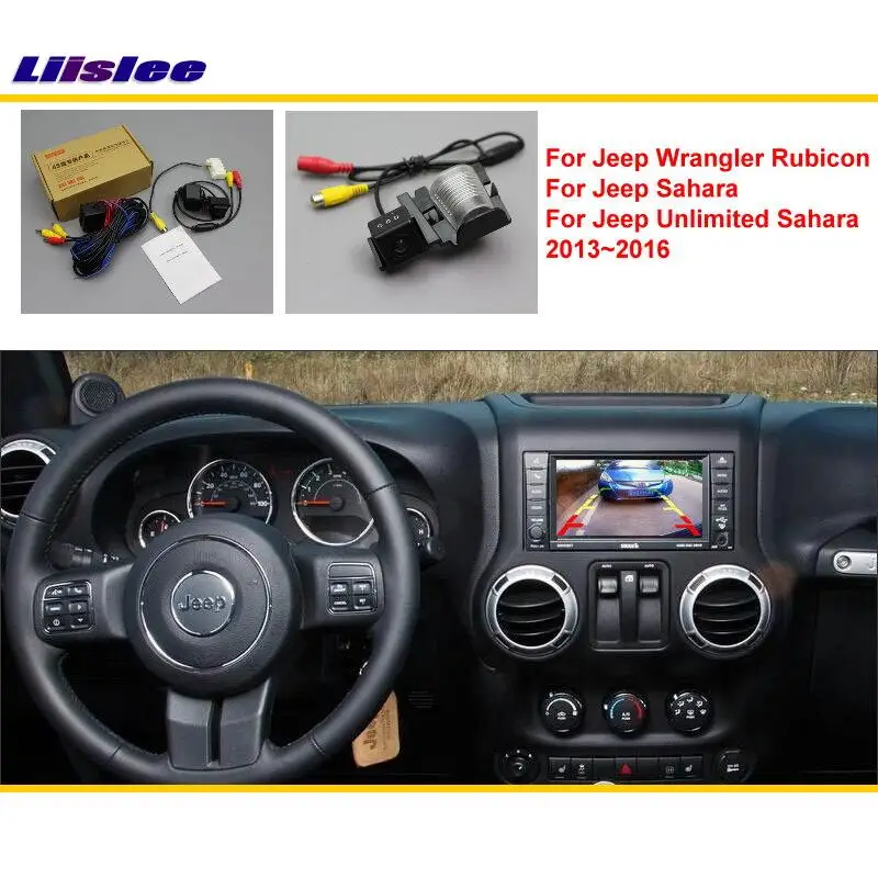 Автомобильная камера заднего вида для Jeep Wrangler Rubico / Sahara 2013 2014 2015 2016 2017