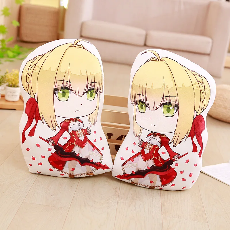 Новый японский аниме мультфильм косплей плюшевая Fate Grand Order Saber декоративная