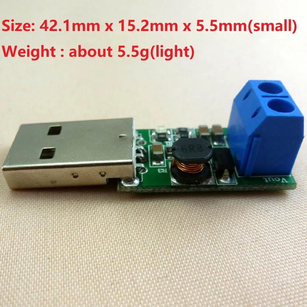 CE016 * 10 шт. 5 Вт USB 3 в 6 от В до 12 постоянного тока конвертер увеличивающий