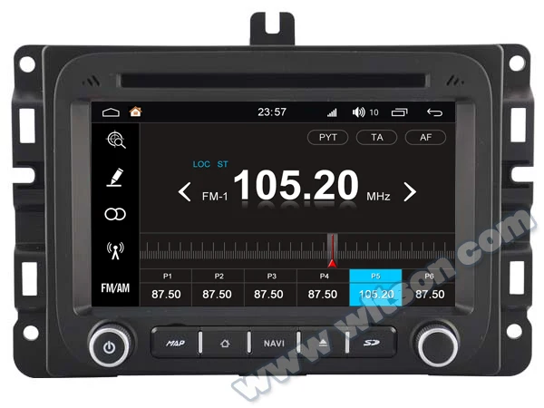 Автомобильный мультимедийный DVD-плеер Oreo OS 7 дюймов Android 8 0 GPS радио для Jeep Renegade 2014