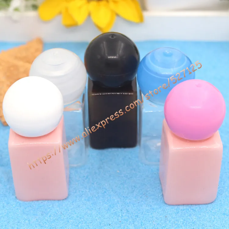 10 мл Красивая цветная квадратная мини-бутылка для домашних животных с