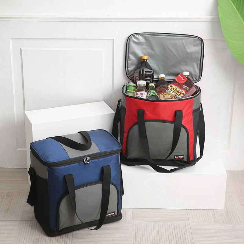 Большая Термосумка для еды многофункциональный термо пакет 25 л холодного