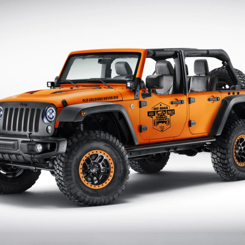 Автостайлинг TAIYAO Спортивная Автомобильная наклейка для JEEP Wrangler Renegade Compass Patriot