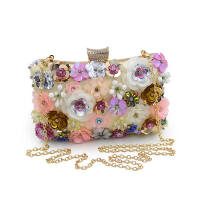 BERNO Fly Брендовые женские вечерние сумки женский модный клатч сумка Цветочные