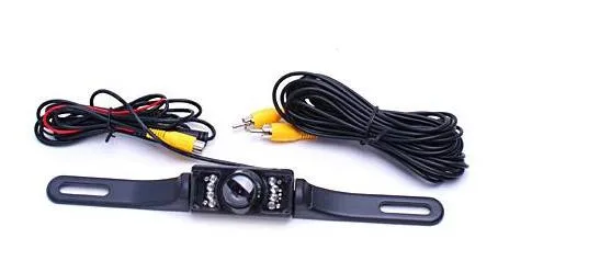 2019 New Multifunction Licence Plate Waterproof Backup Camera for GPS/Mointor/DVD NTSC Small compact size Night Vision camera | Автомобили