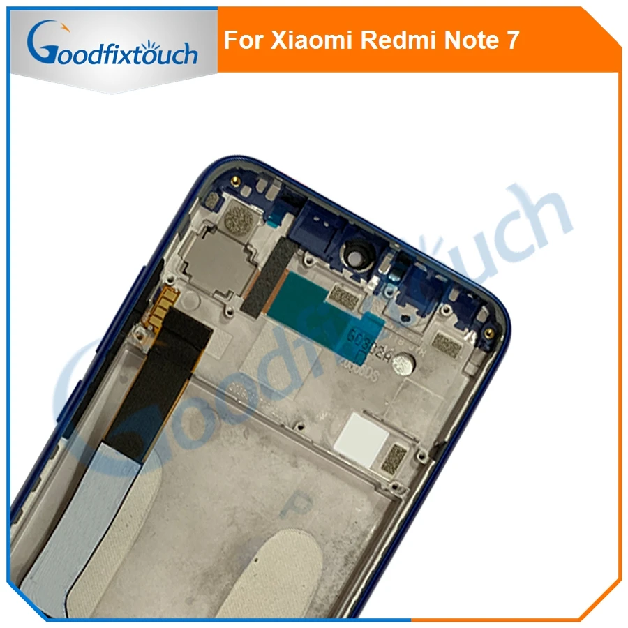 Для Xiaomi Redmi Note 7 ЖК дисплей сенсорный дигитайзер в сборе с рамкой для Note7 Pro