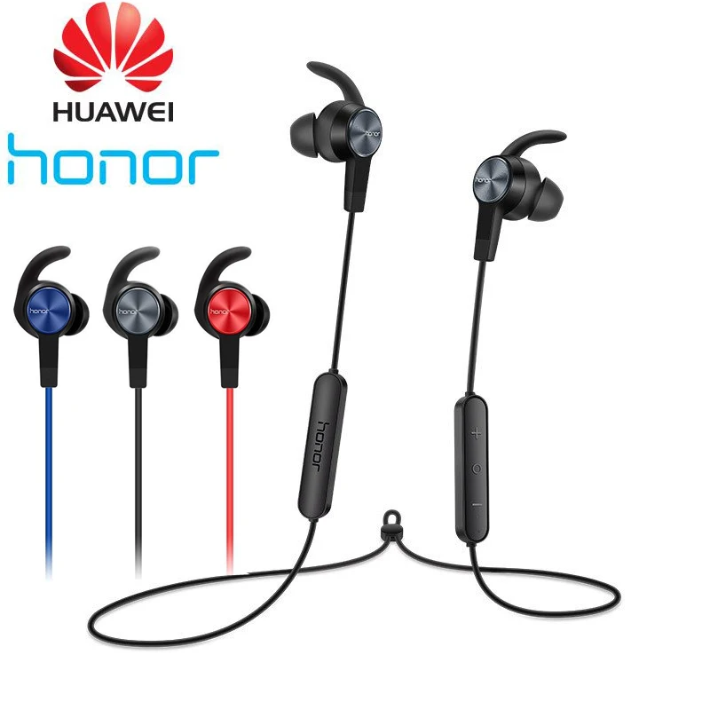 Huawei Honor xSport AM61 Bluetooth гарнитура IPX5 Водонепроницаемый BT4.1 Музыкальный Микрофон управление беспроводные наушники для Android IOS