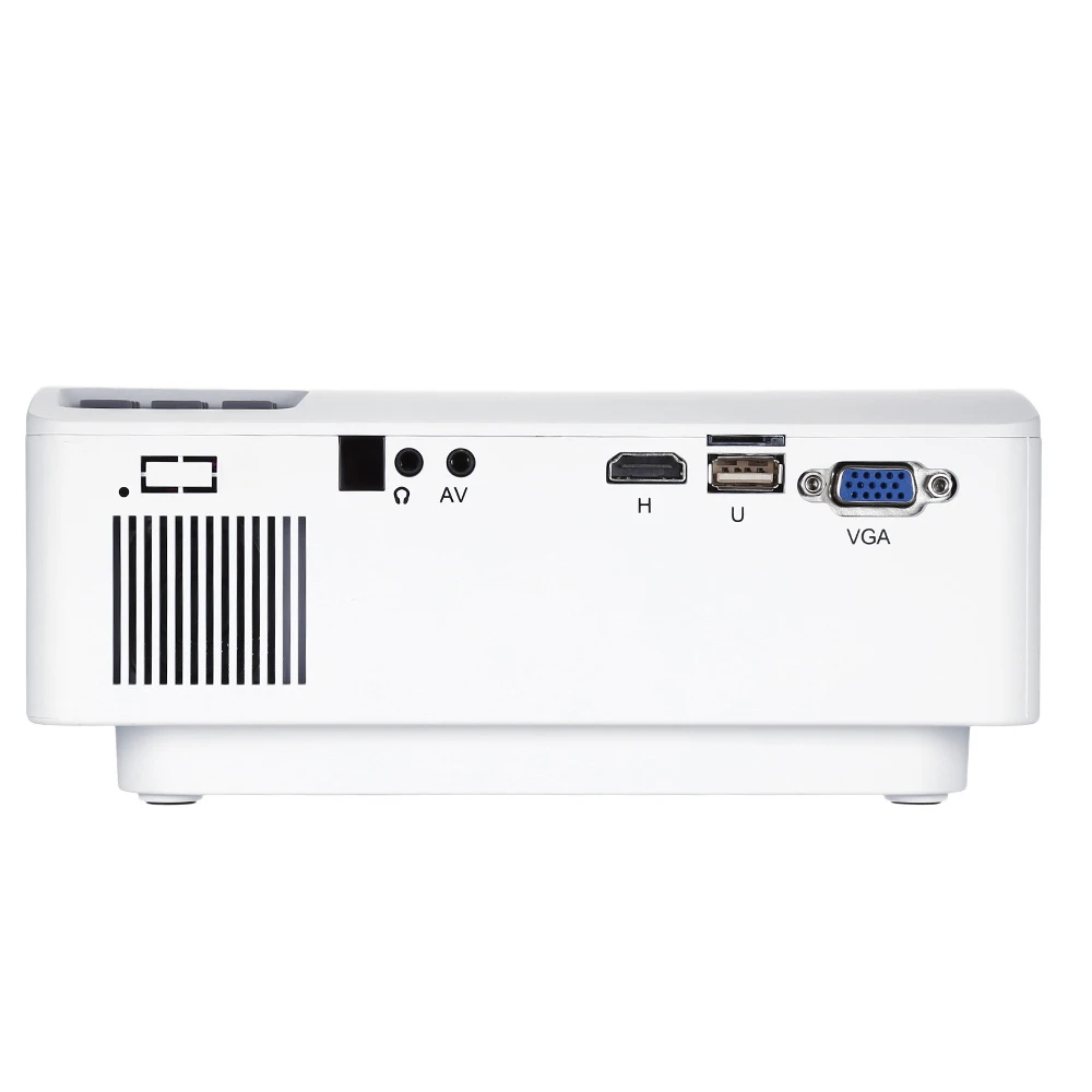Coolux A8 проектор 1500LM 854*480 Поддержка HD 1080 P BT4.0 HDMI 4 K видео домашний кинотеатр LCD 2 4/5 0