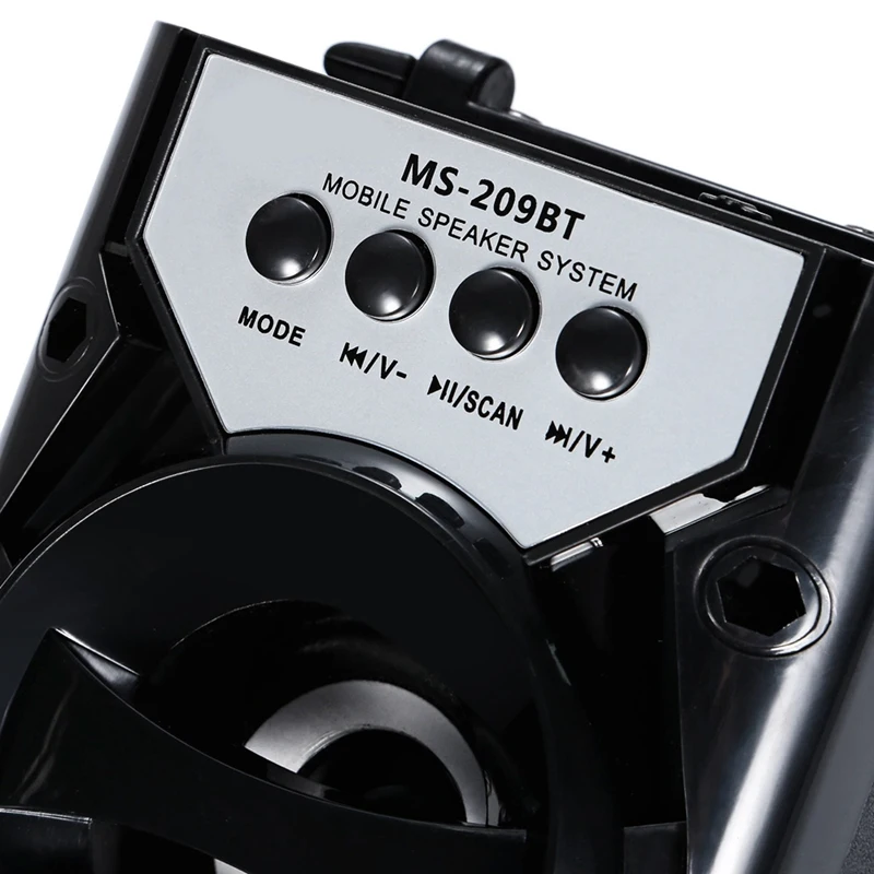 Портативная Ms-209Bt-карта беспроводная bluetooth-колонка fm-радио уличный динамик аудио