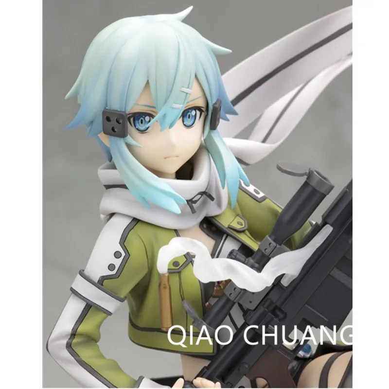 Sword Art Online II аниме сексуальные фигурки игры Asada Shino Gun Gale GGO Sinon ПВХ фигурка