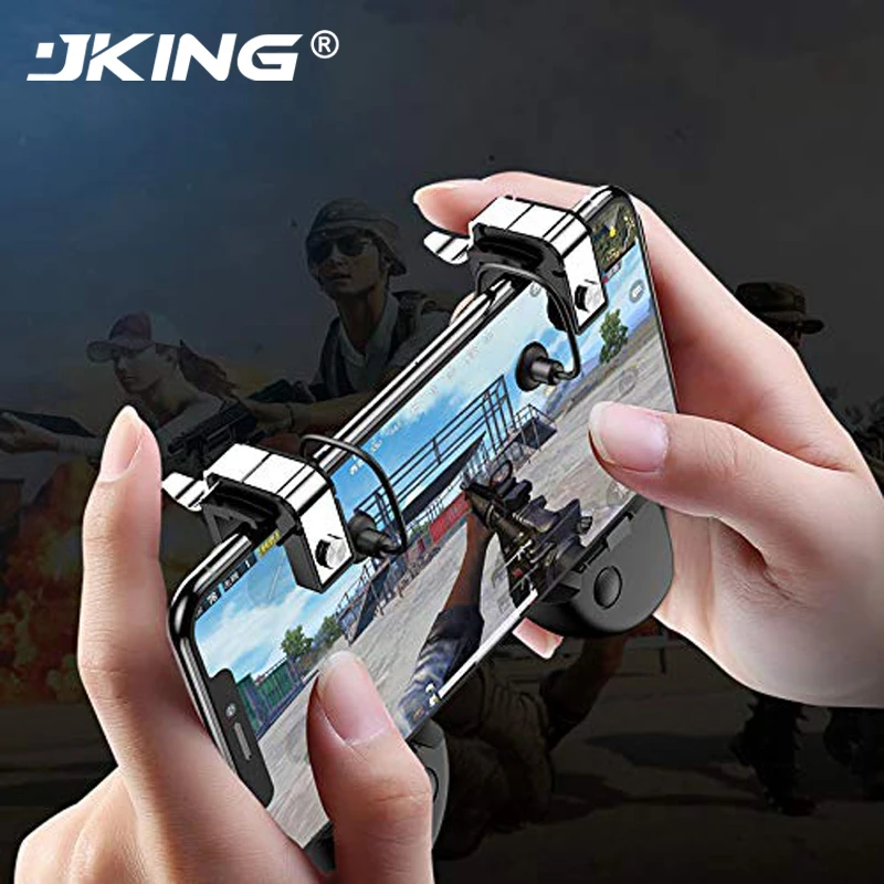JKING PUBG мобильный игровой контроллер геймпад триггер Кнопка прицеливания L1R1 шутер