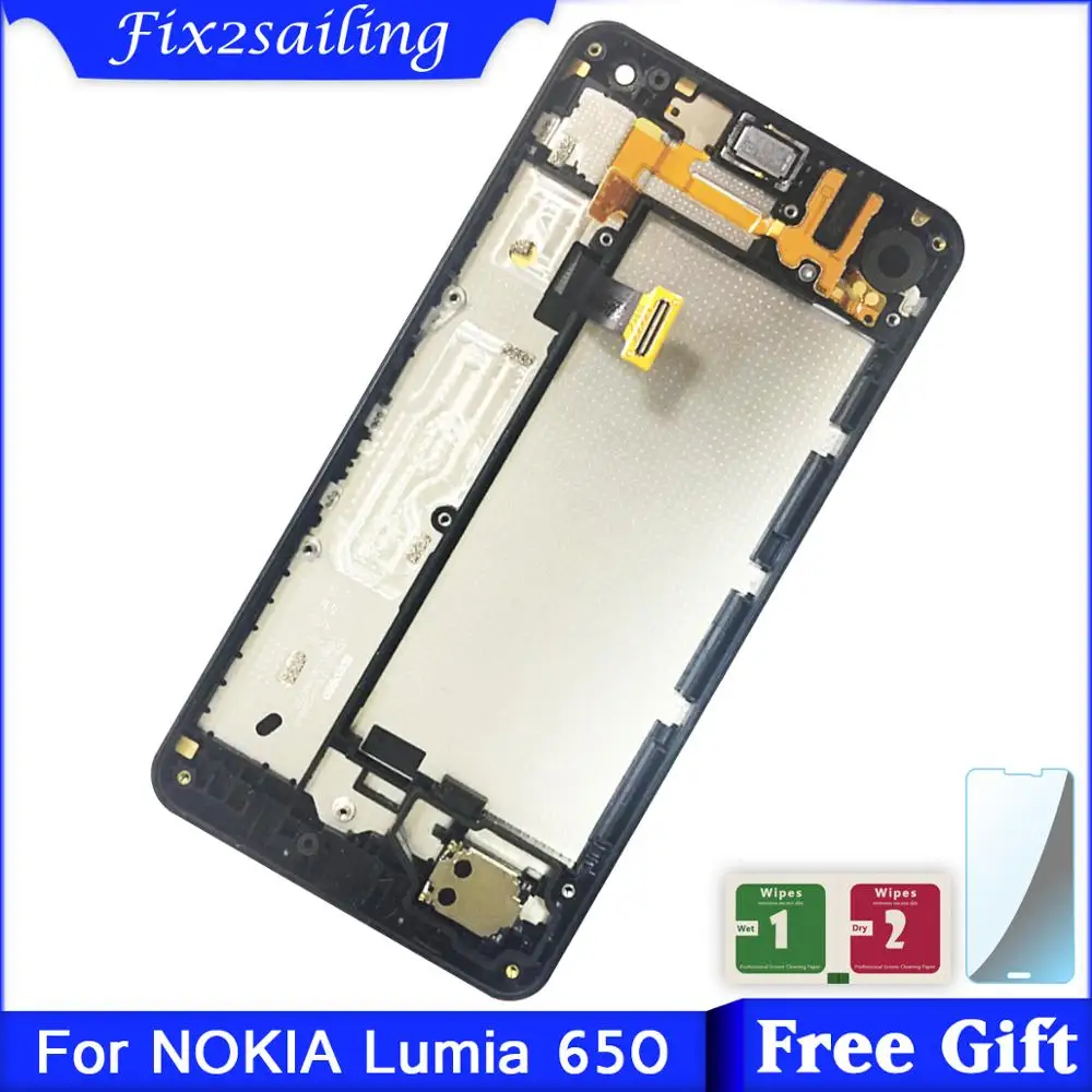 Для Nokia Lumia 650 RM-1152 RM-1154 RM-1109 ЖК-дисплей кодирующий преобразователь сенсорного