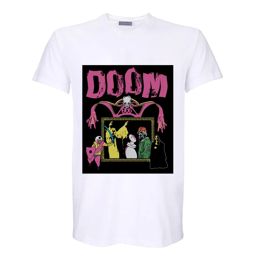 Новое поступление классический doom Metal Rock Band Tee Мягкий дышащий хлопок летняя
