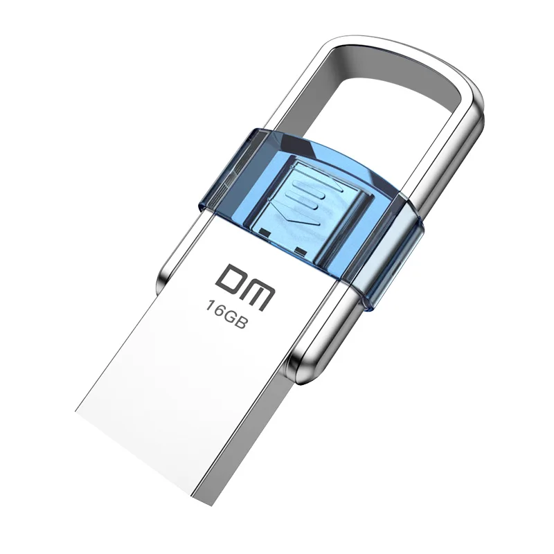 DM PD119 USB флэш накопитель 32 ГБ с поддержкой технологии OTG металла 3 0 ключ 64 Гб Тип C