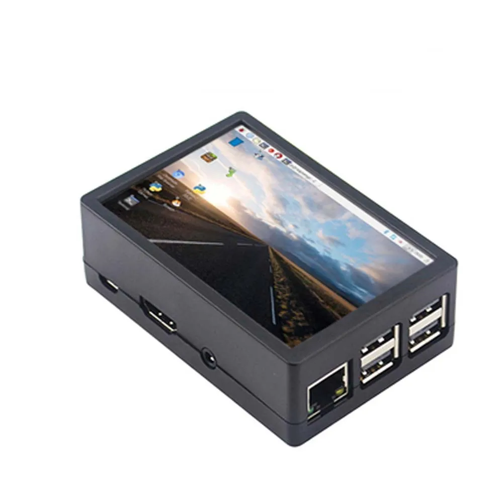 Новейший чехол Raspberry Pi 3 Model B + Plus пластиковый ABS корпус коробка вентилятор