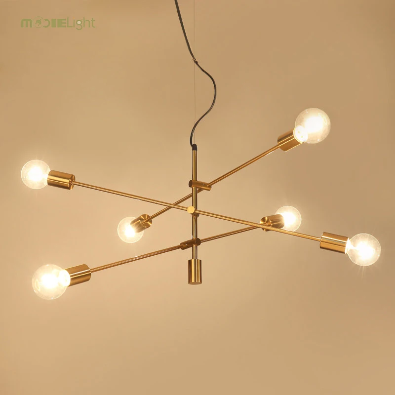 Современная подвесная светодиодная лампа простой современный светильник в