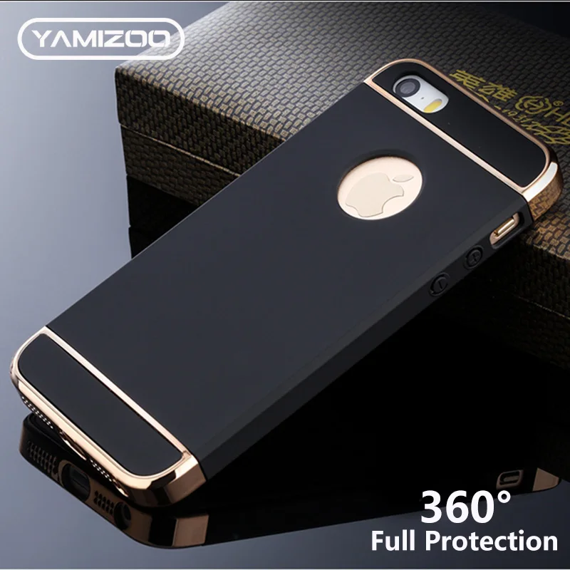 YAMIZOO 5 5s Case For iPhone 6 6s 7 Luxury Hard Full Coverage Phone Cases On 8 x Cover Plus se |