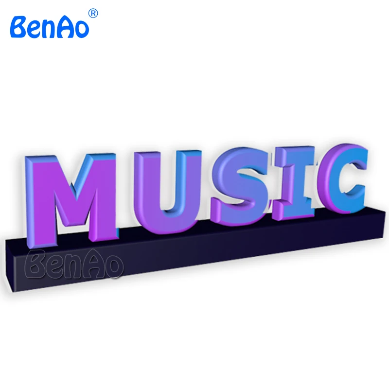 

AA018 BENAO бесплатная доставка индивидуальная реклама гигантские надувные буквы, надувные музыкальные буквы реплики для рекламы