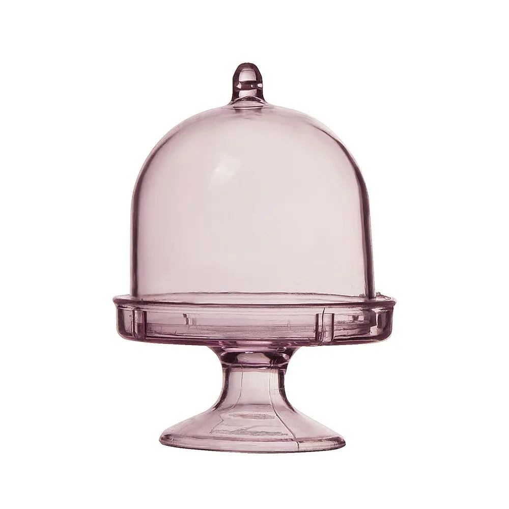 Pink Коробка для конфет, коробка для закусок, материал PS, креативный прозрачный пластик, сделай сам, для хранения, лоток для торта, коробки для закусок, коробка для конфет, товары для дома - Цвет: Pink