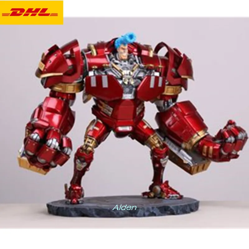 

16" ONE PIECE Statue The Straw Hat Pirates Bust Anti-Hulk Franky Full-Length Portrait Captain Luffy GK Action Figure Toy Z593