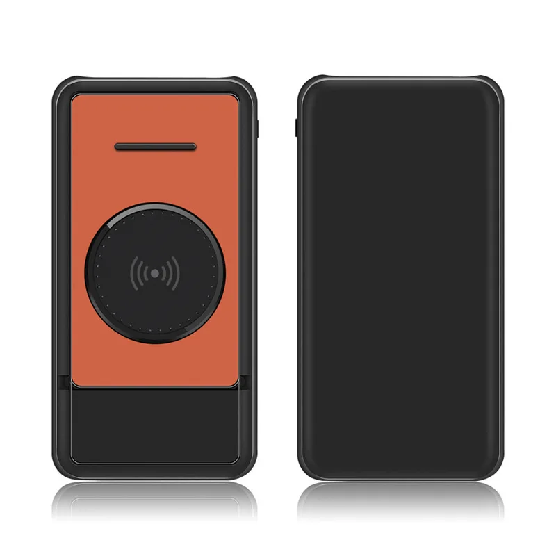 30000mAh QI Беспроводное зарядное устройство 2USB беспроводной внешний аккумулятор для