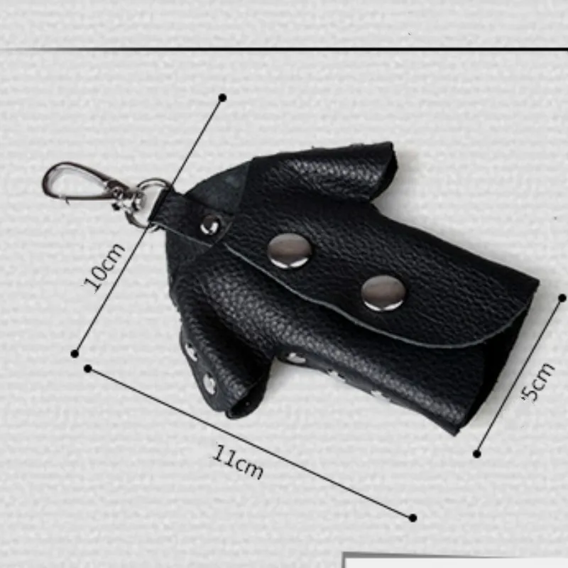 Real Genuine Leather Key Wallet Card Holder Business Organizer Housekeeper Keychain Purses Men Women Pocket Pack Car Keys Bag | Багаж и