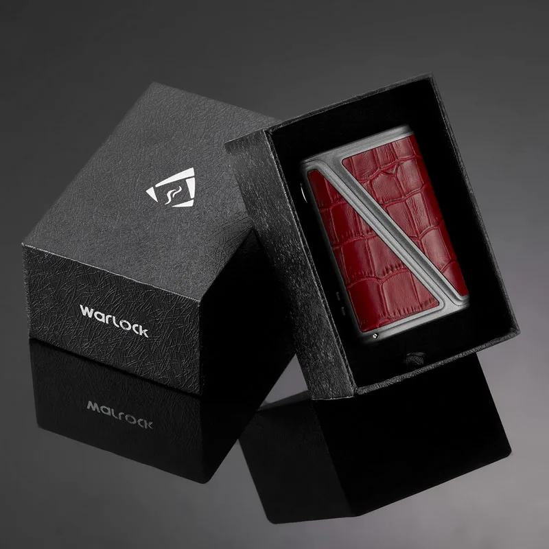 Оригинальный 233 Вт Чернокнижник Z-BOX механические Mod rofvape модель TC кожа дизайн