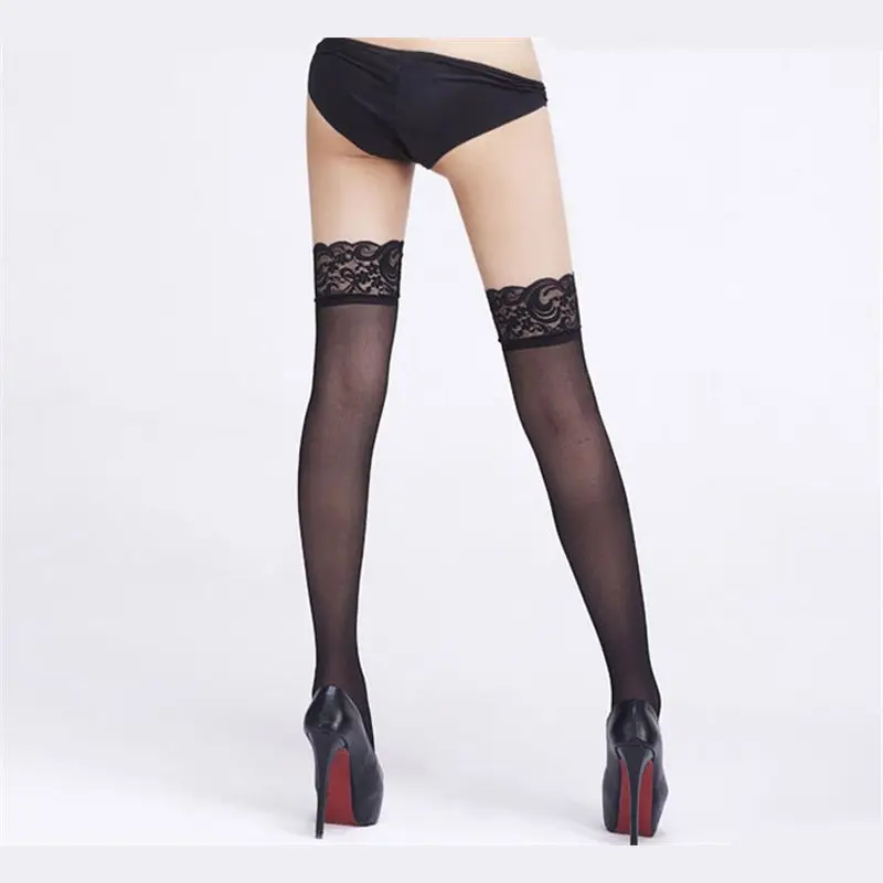 Чулки женские Топ Мода 2017 кружевное Сетчатое белье пояс с подвязками ажурные